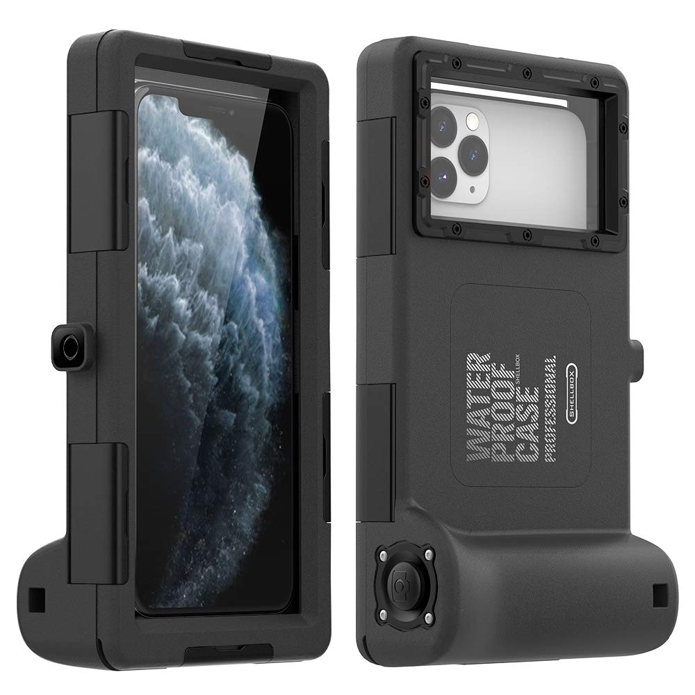 Waterproof Phone Case for Snorkeling & Diving - iPhone/Samsung Underwater Housing with Lanyard for Swimming & Photography