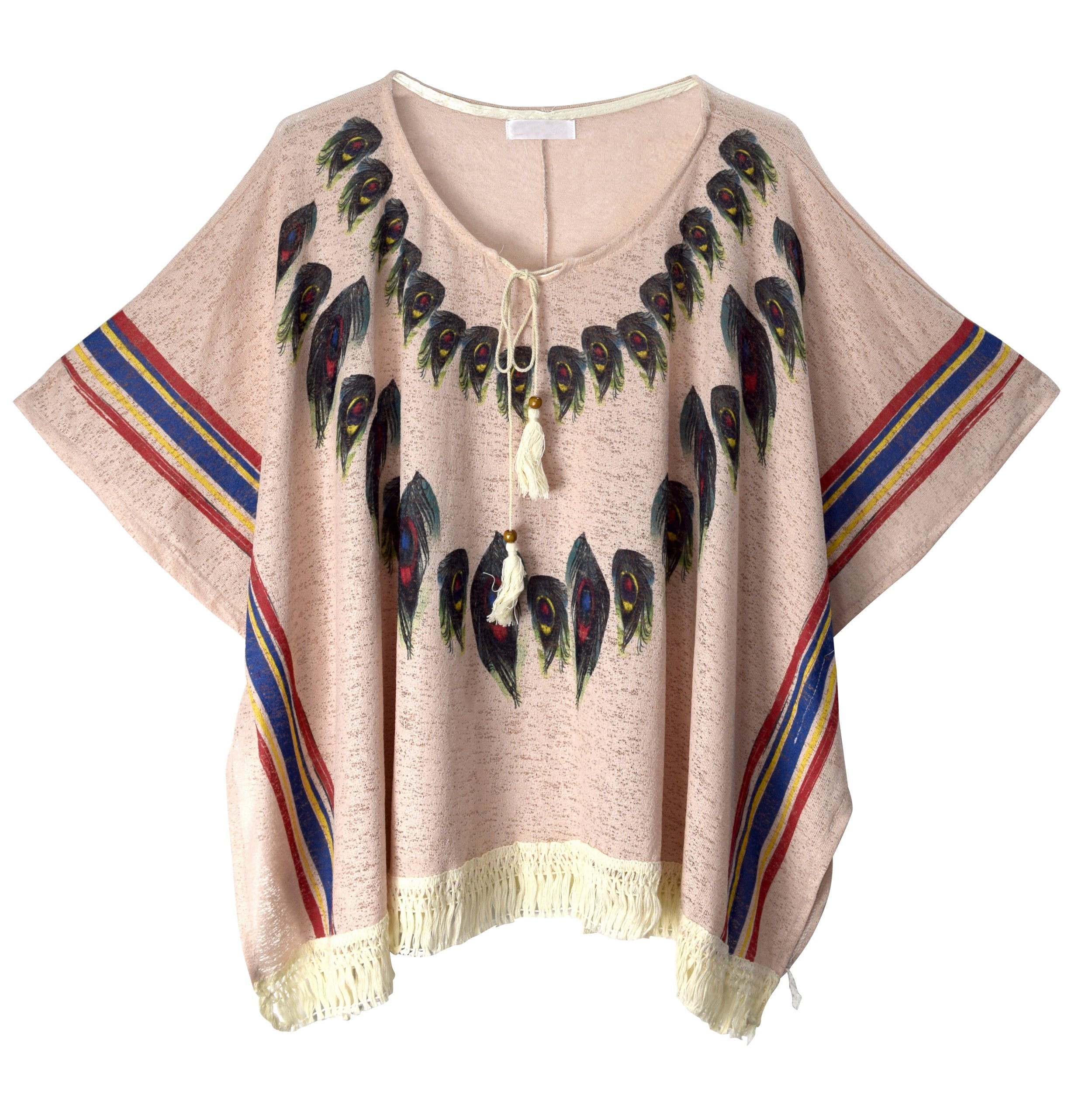 Women's Lightweight Summer Poncho Cardigan - Soft Beach Cover Up for Women, Breezy Loose Knit Shawl Wrap for Vacation, Poolside, Yoga & Outdoor Activities