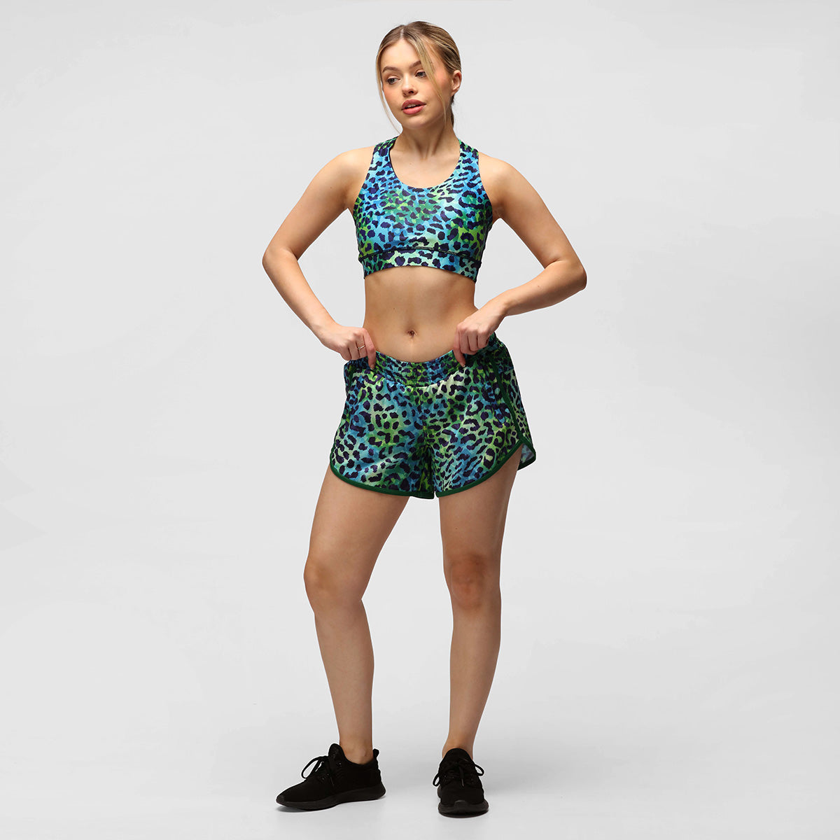 Earth Cat Loose Fit Workout Shorts for Women - Comfortable Athletic Running Yoga Shorts with Pockets - Perfect for Gym, Jogging & Casual Wear
