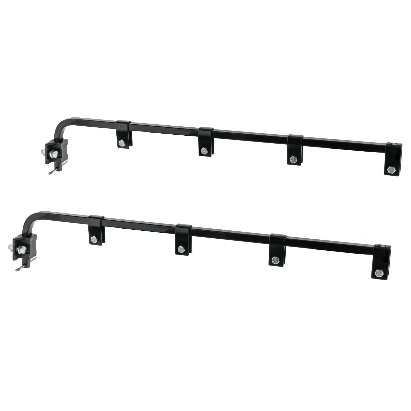 Heavy Duty Semi Truck Mud Flap Hangers - 30.25