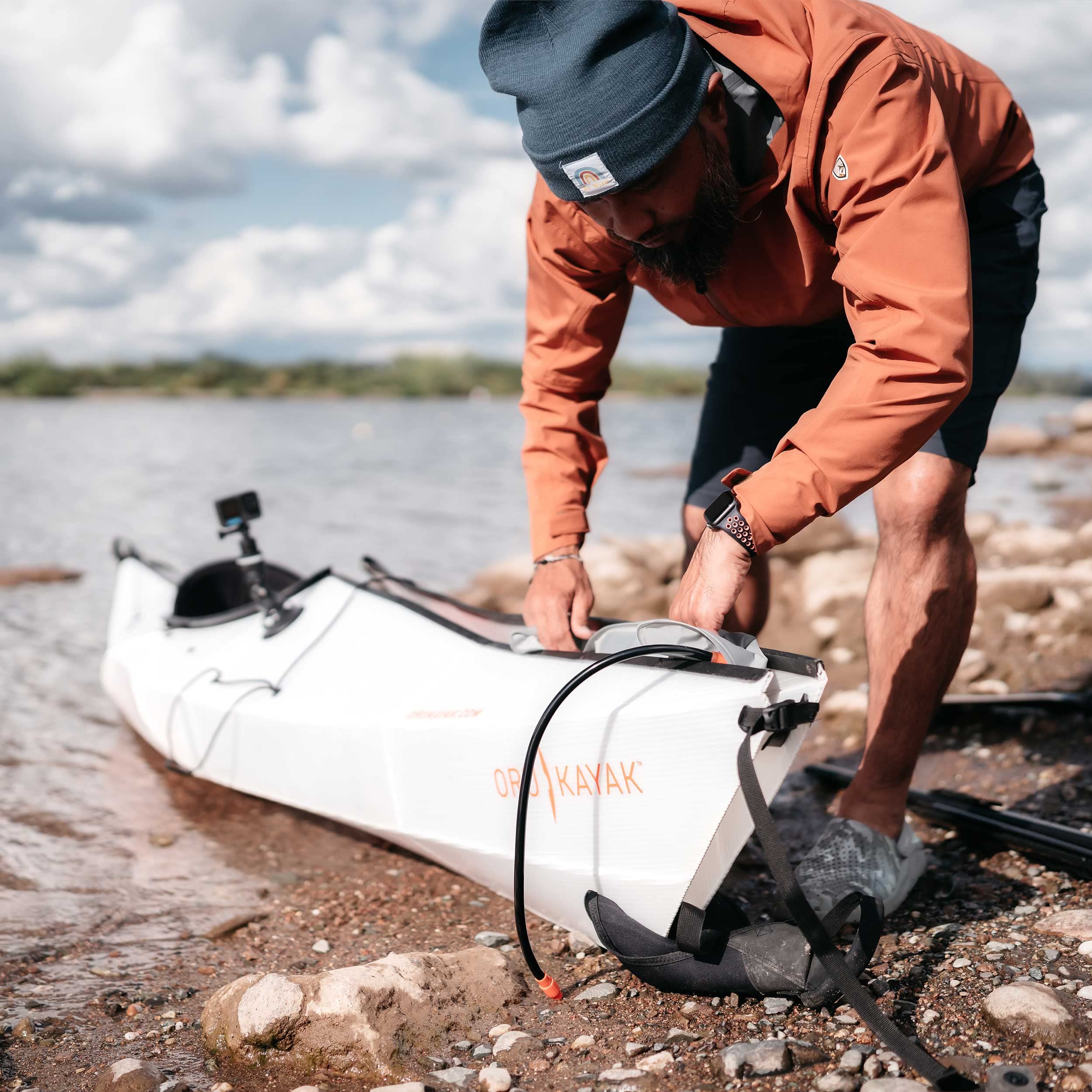 Oru Kayak Float Bags for Portable Folding Kayaks - Set of 2 | Inflatable Safety Gear for Kayak Storage & Transportation | Perfect for Camping, Fishing & Water Sports