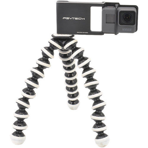 PGYTECH Action Camera Adapter Mount - Compatible with GoPro, DJI, Sony - Perfect for Vlogging, Sports & Outdoor Adventures