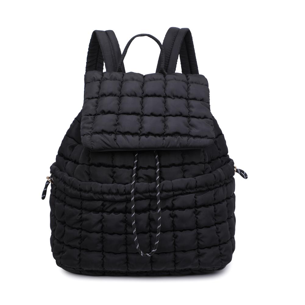 Allston Quilted Nylon Puffer Backpack - Waterproof Travel Backpack for Women & Men, Lightweight College School Laptop Bag with USB Charging Port - Perfect for Commuting, Hiking, and Daily Use