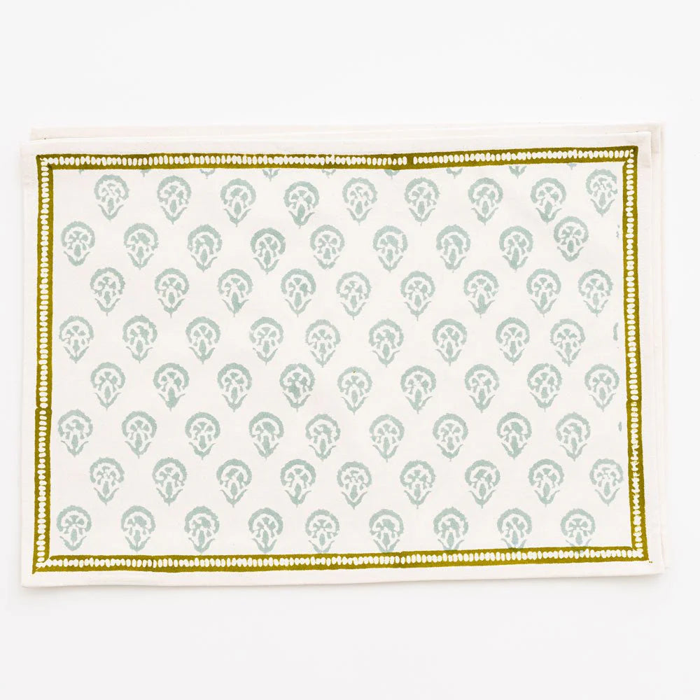 India Hicks Carnation Seafoam Collection - Luxury Home Decor & Coastal Living Accessories for Beach Houses, Bathrooms & Bedrooms