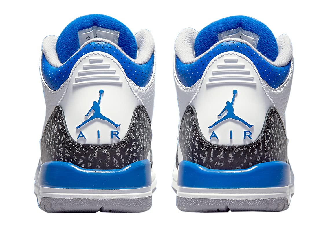 Nike Men's Air Jordan 3 Retro Grade School Basketball Shoes - Comfortable Sneakers for Kids & Teens - Perfect for School, Sports, and Casual Wear