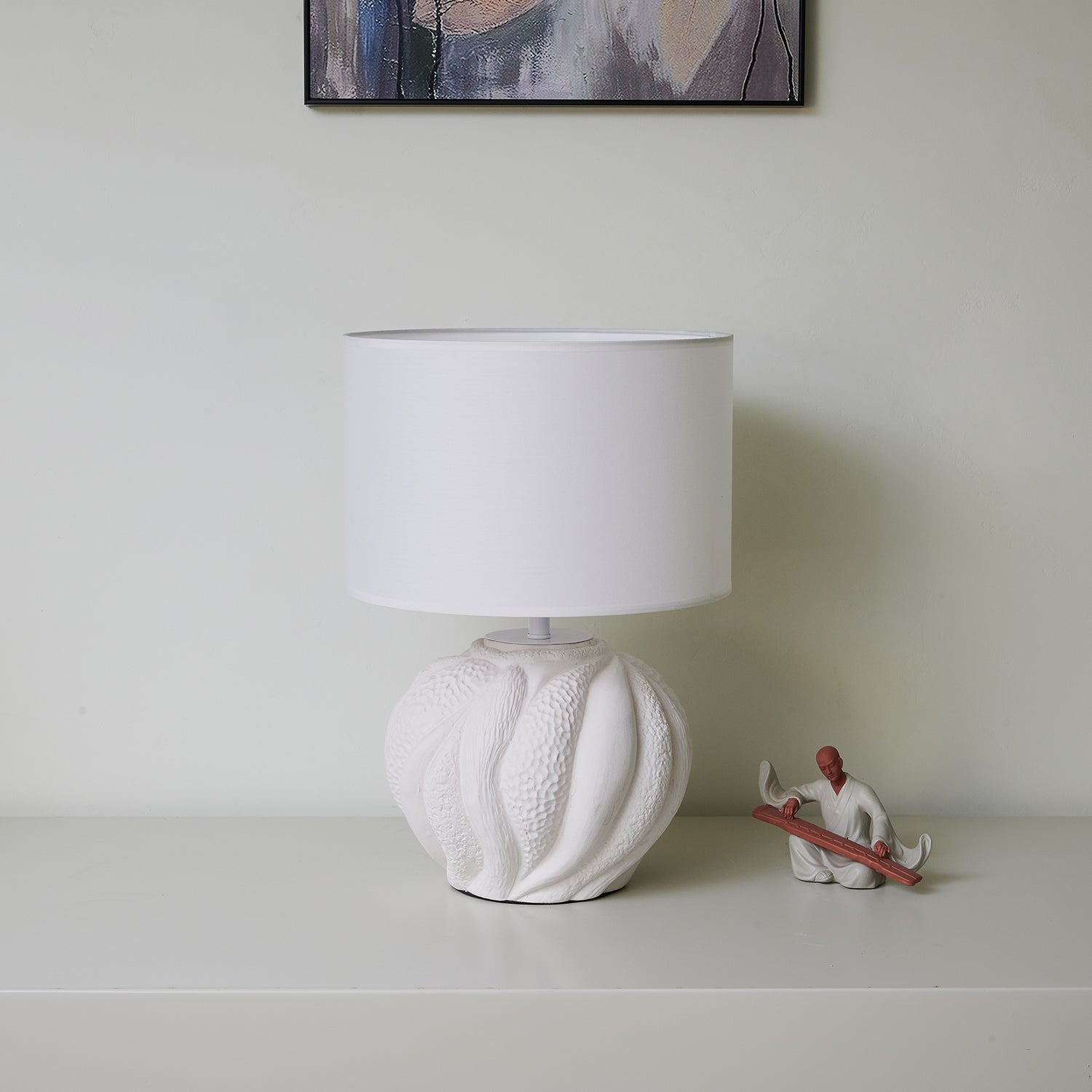 Modern Remi Table Lamp - Adjustable LED Desk Light for Bedroom, Living Room & Office - Warm White & Cool White Dimmable Lighting for Reading, Working & Relaxing
