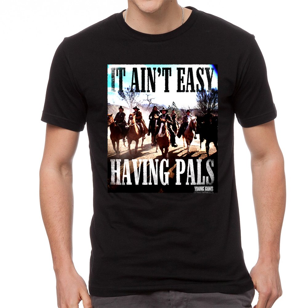 Young Guns Men's Ain't Easy Graphic T-Shirt - Casual Cotton Tee for Streetwear & Everyday Outfits | Trendy Graphic T-Shirts for Men | Perfect for Parties, Concerts & Urban Fashion