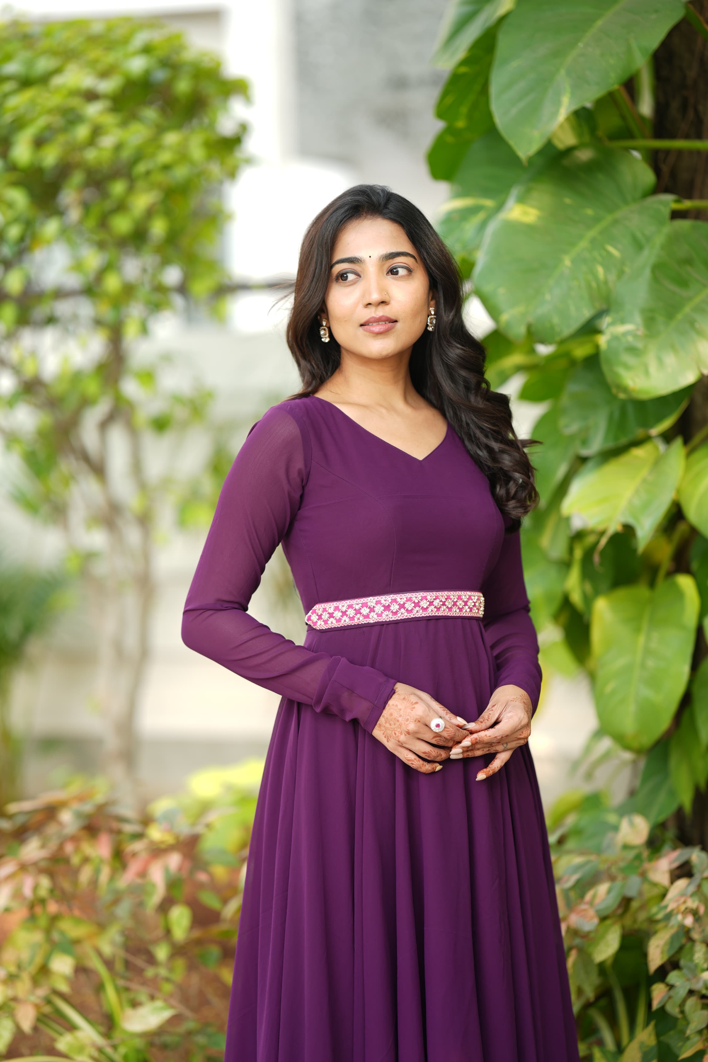 DD657 Krishi Simple and Elegant Women's Gown - Perfect for Weddings, Parties & Special Occasions