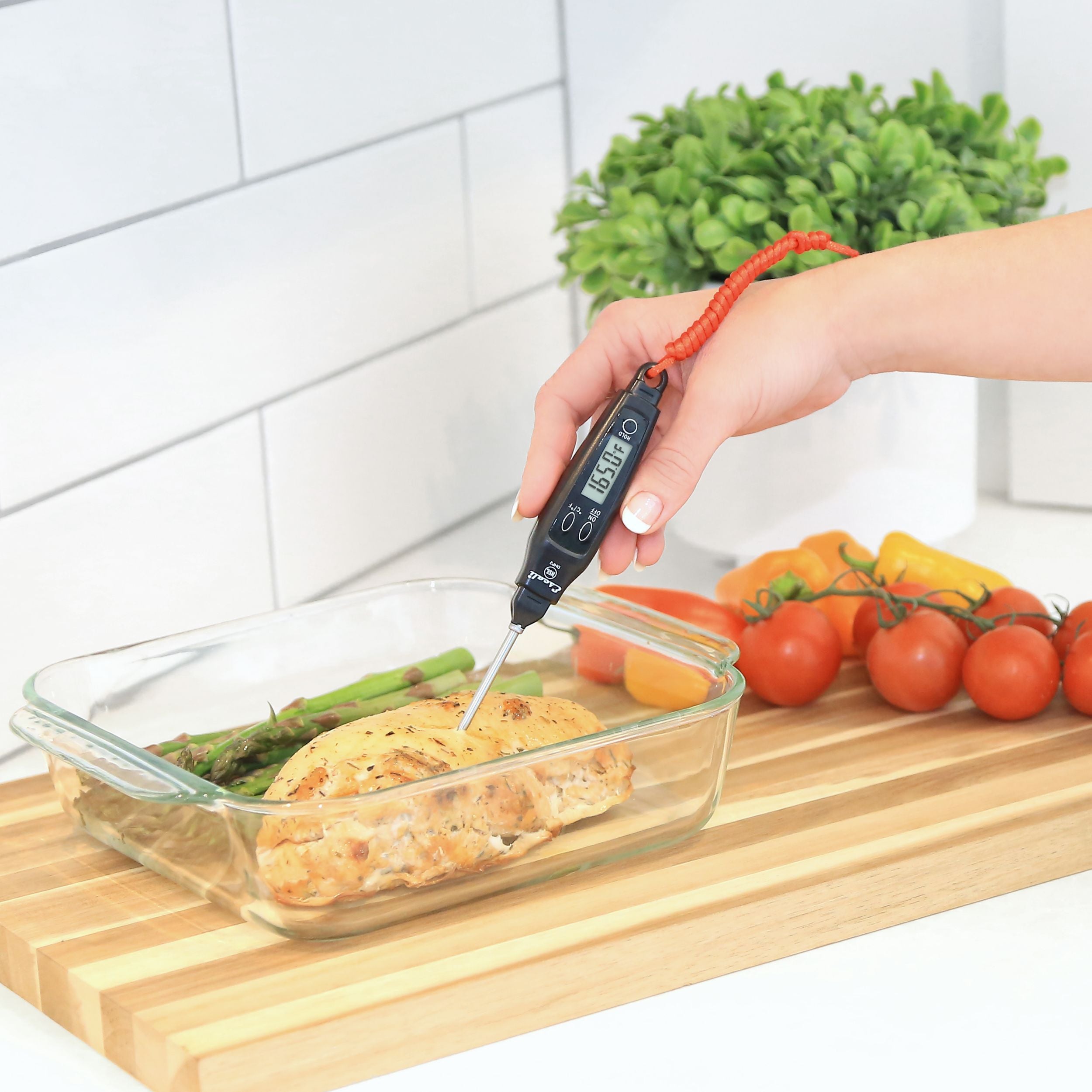 Digital Pen Thermometer - Fast & Accurate Temperature Measurement for Cooking, BBQ, and Home Use