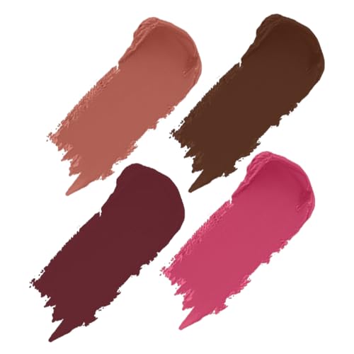 Pink Fusion, Caramel, Cocoa Brown , Cherry Maroon