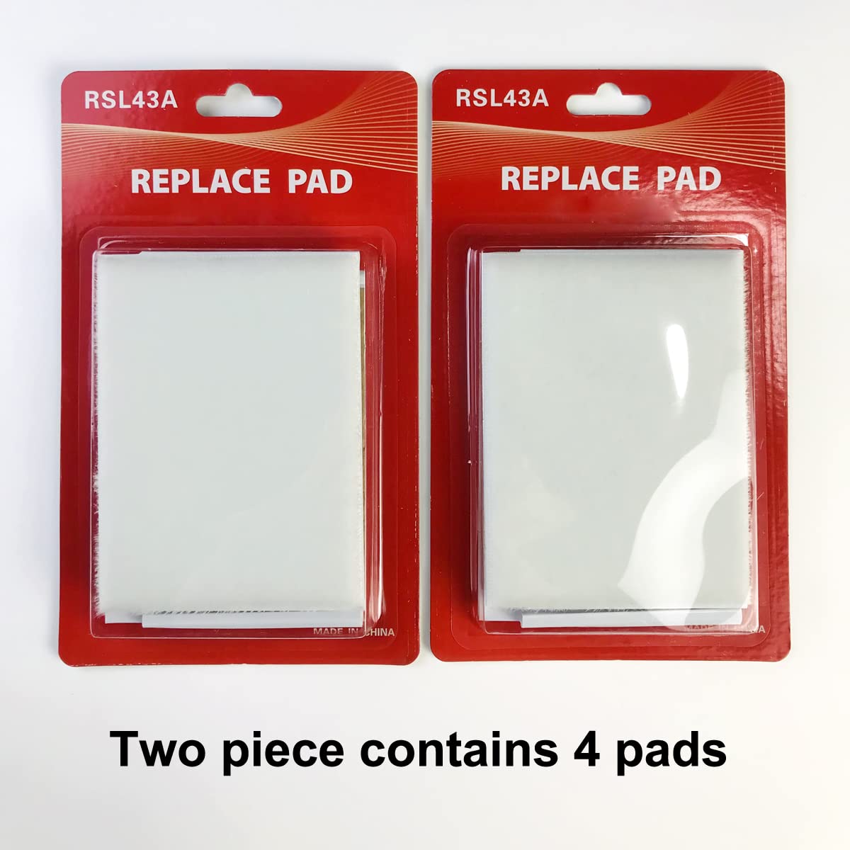 RSL43 Paint Edger Replacement Pads - 4 Pack Edge Painting Tool Accessories for Walls, Corners & Trim - Perfect for DIY Home Improvement and Professional Painting Projects