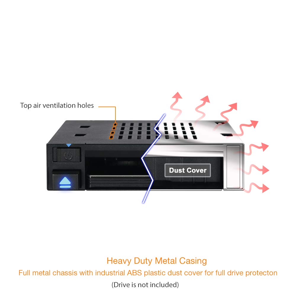 ICY DOCK MB521SP-B Trayless 2.5