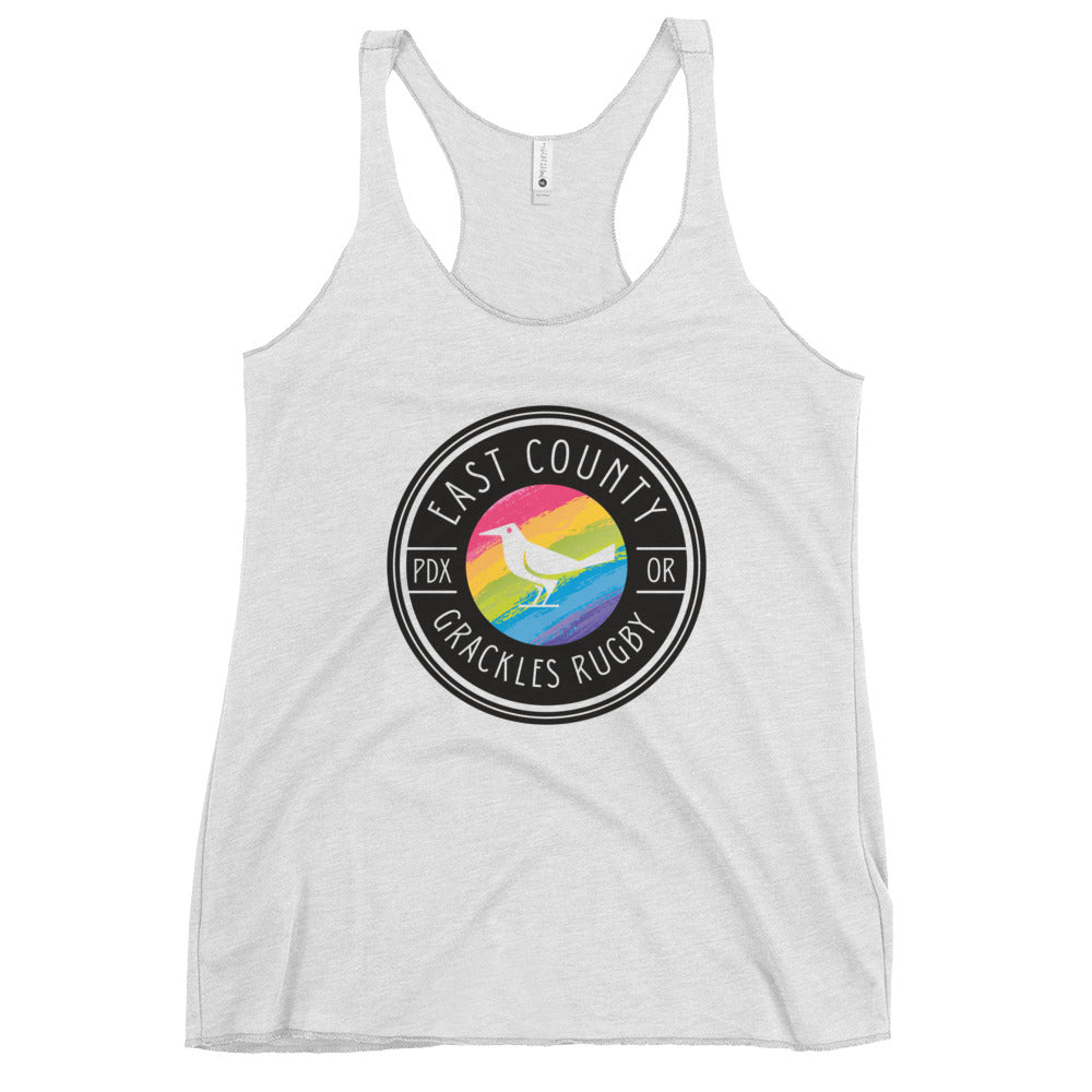 East Co. Grackles Women's Racerback Tank Top - Breathable Workout & Yoga Tank for Women - Perfect for Gym, Running, and Casual Wear