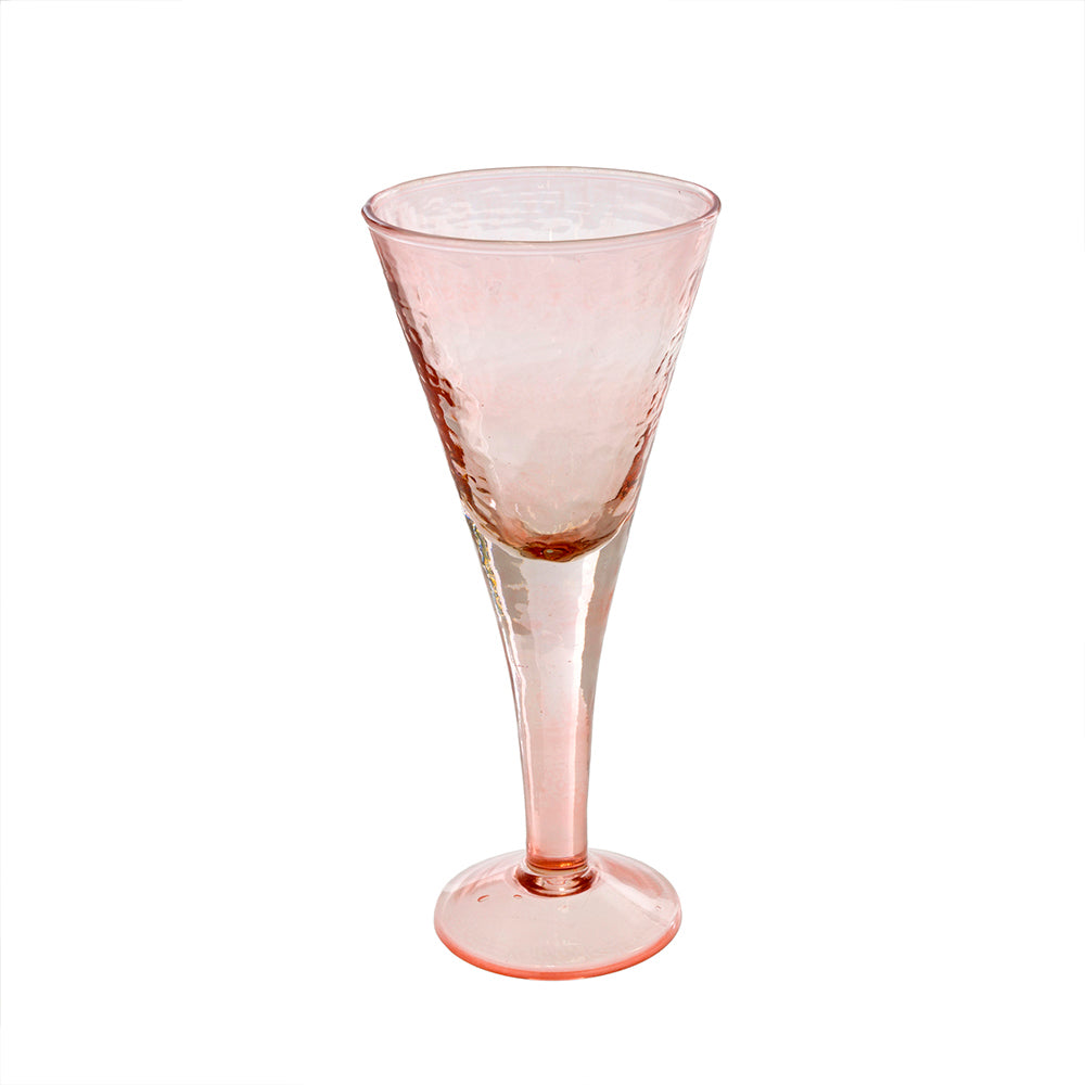Premium Valdes Pink Champagne Flutes - Set of 8 Elegant Crystal Glasses for Wedding Toasts, Bridal Showers & Romantic Celebrations
