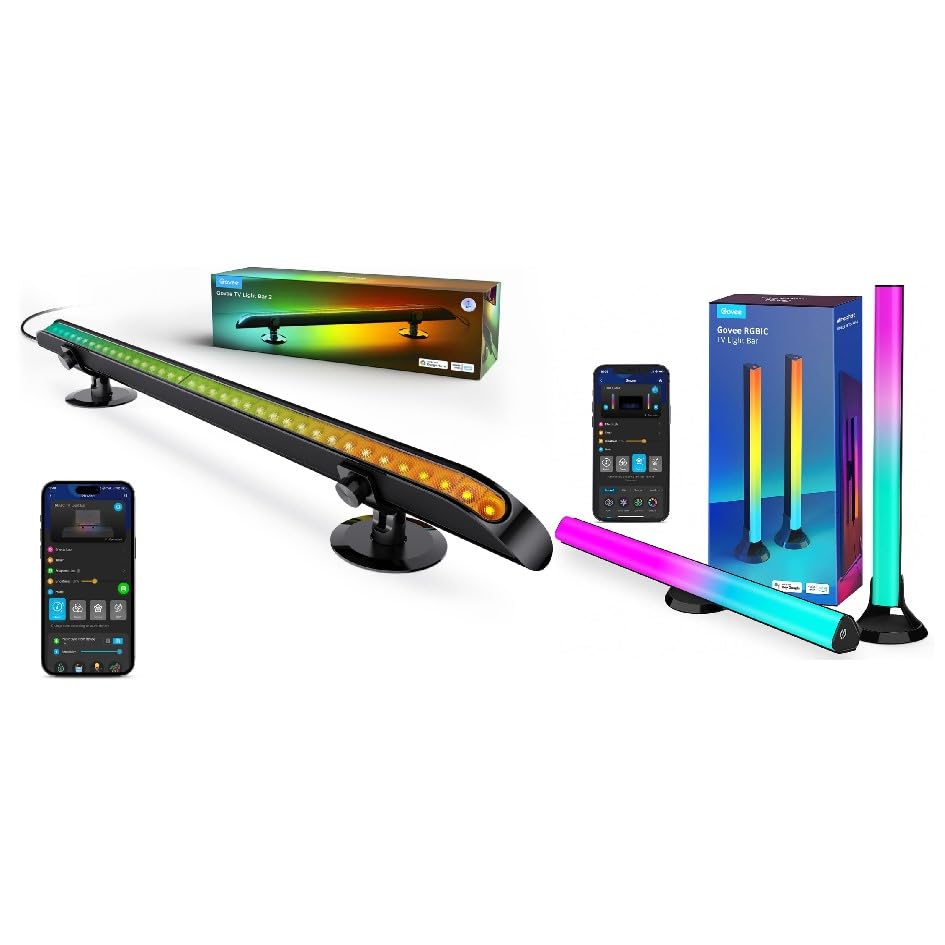 Govee RGBIC Smart LED Light Bars for TV - 15