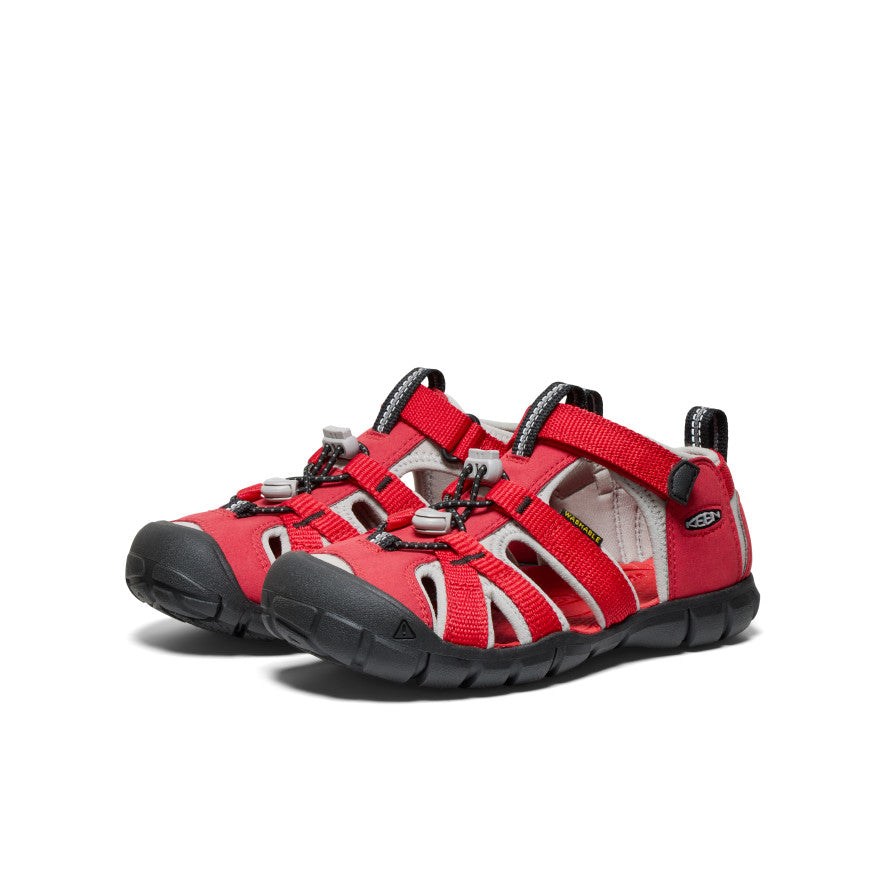 Seacamp II CNX Big Kids' Water Shoes - Ribbon Red/Alloy | Lightweight & Quick-Dry for Beach, Pool & Water Sports