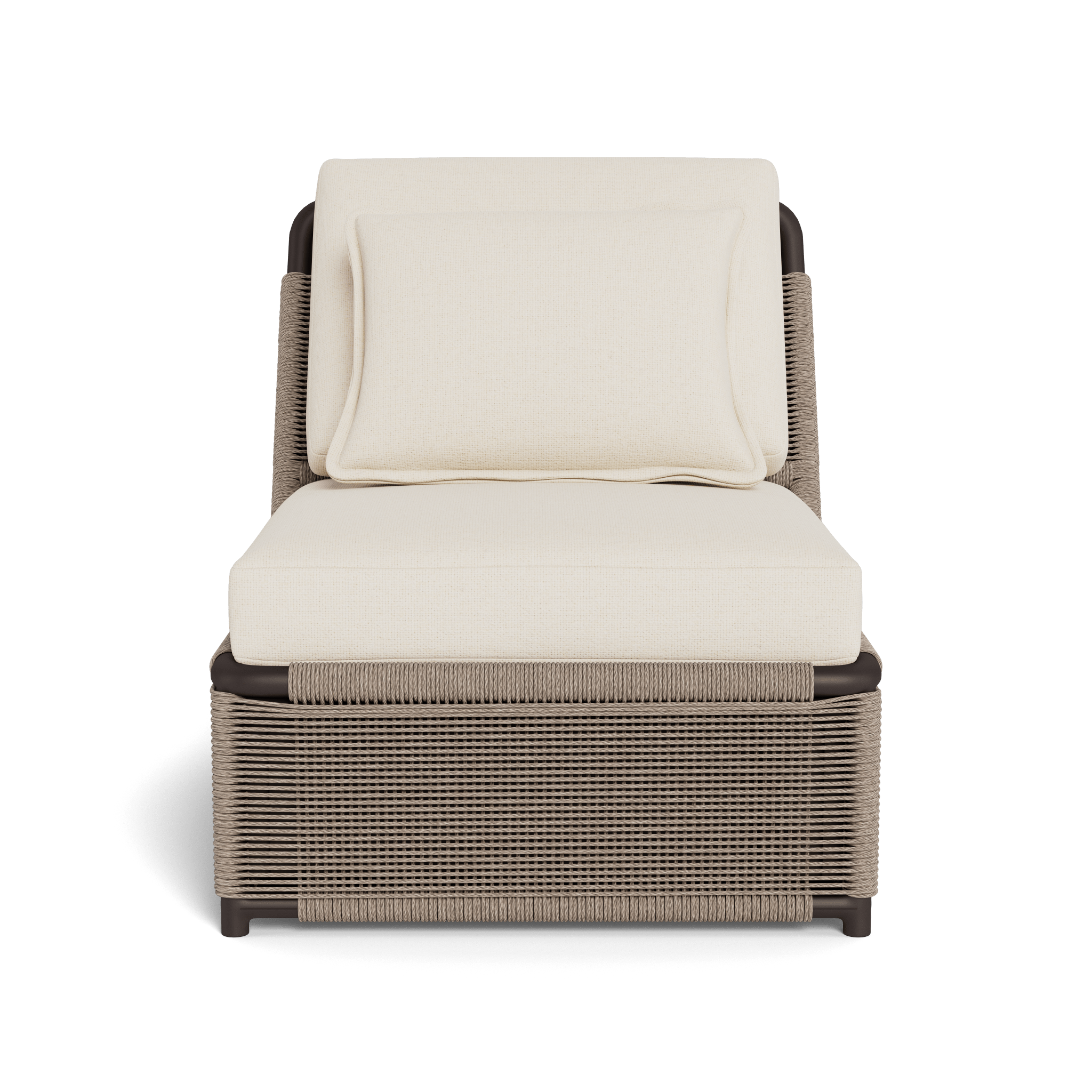Comfortable Formentera Easy Chair - Modern Lounge Chair for Living Room, Bedroom, or Patio - Soft Fabric Upholstery with Sturdy Wooden Legs - Perfect for Relaxing, Reading, or Napping