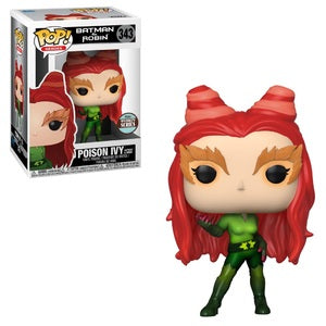 Batman & Robin Poison Ivy Pop! Vinyl Figure #343 - Funko Pop Collectible for DC Comics Fans, Home Decor & Gift Idea