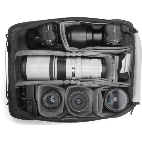 Peak Design Large Travel Camera Cube - Waterproof & Durable DSLR/SLR/Mirrorless Camera Case for Photography Gear - Perfect for Air Travel, Hiking & Outdoor Adventures