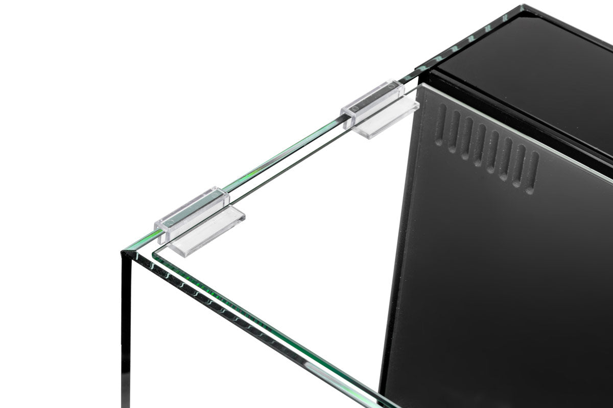 UNS Dual All-in-One Glass Lid - Tempered Glass Cover for Aquariums & Terrariums - Perfect for Reptile Tanks, Fish Tanks, and Plant Terrariums