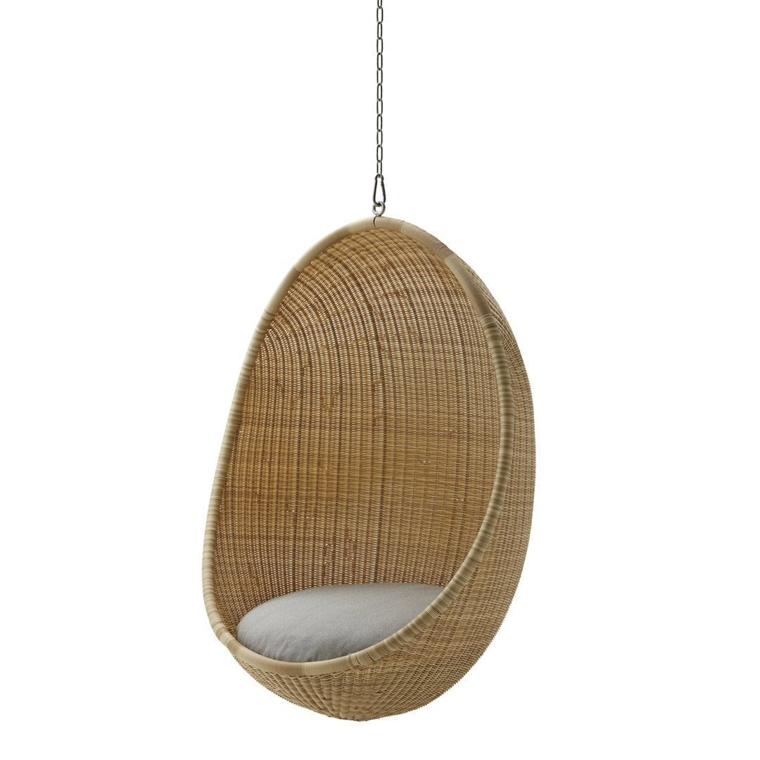 Hanging Egg Chair for Indoor Use - Comfortable Swing Chair for Living Room, Bedroom, or Patio - Perfect for Relaxing and Reading