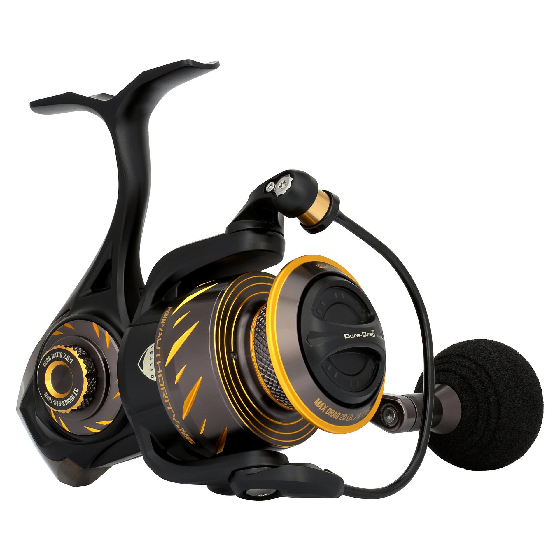 Authority® Spinning Reel - High Performance Saltwater Fishing Reel with Smooth Drag System | Perfect for Surf Fishing, Pier Fishing, and Offshore Angling