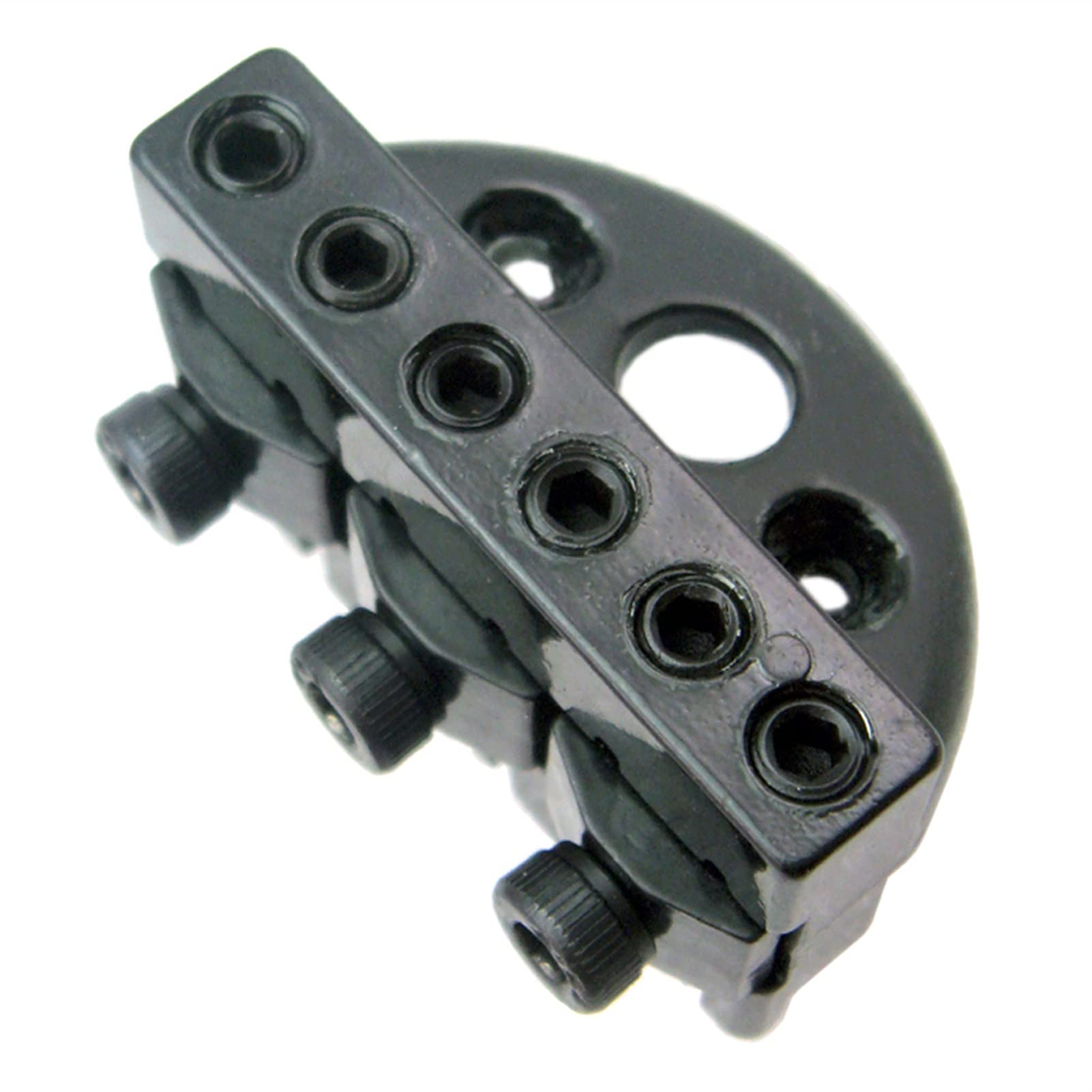 Electric Guitar Bridge System Set - Locking Nut & String Wrench Kit for Headless DIY Guitar Replacement | Perfect for Guitar Maintenance & Hardware Upgrades