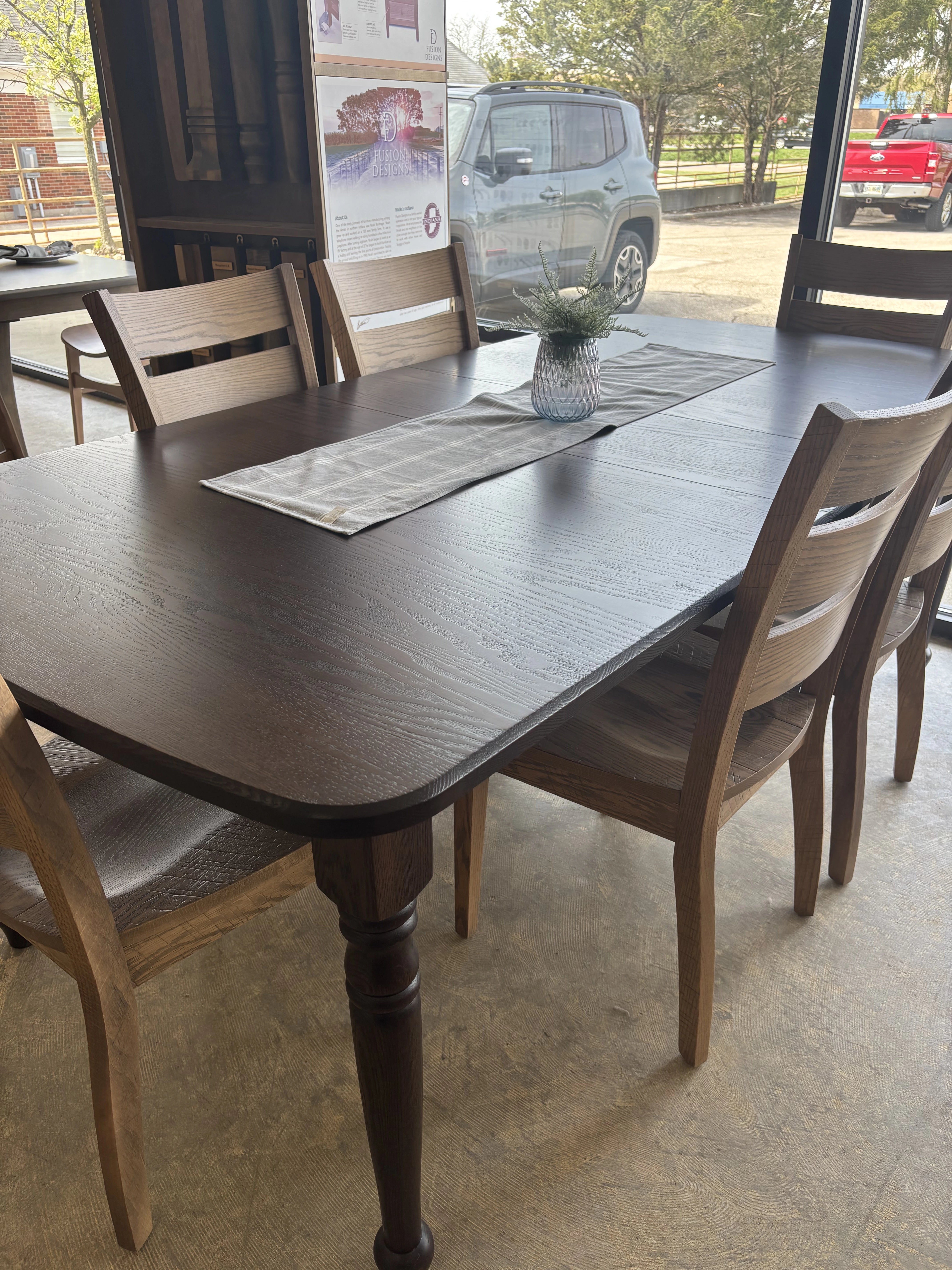 Classic Wooden Leg Table Set - Modern Dining & Living Room Furniture for Home Decor | Clearance Sale