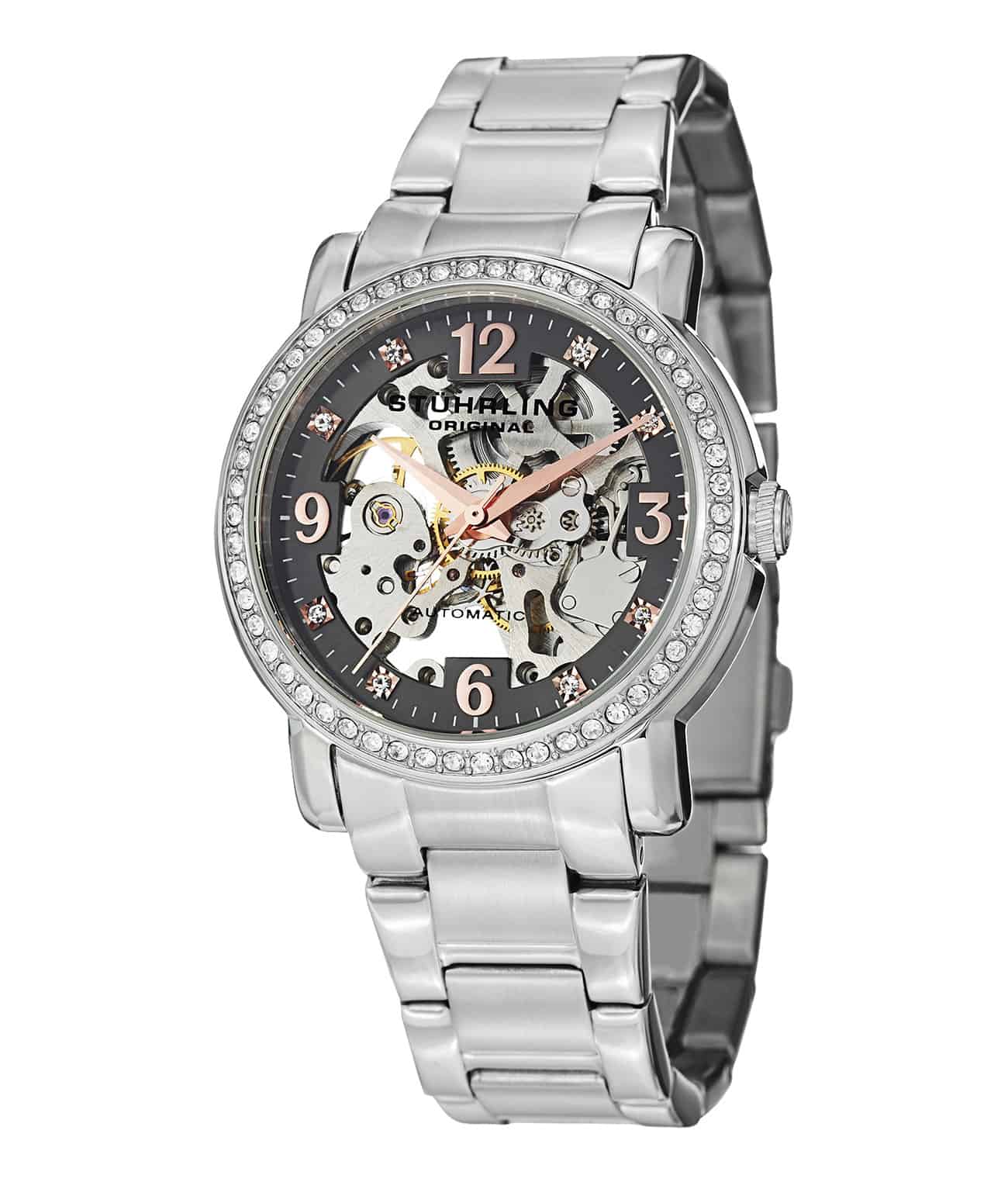White Dial / Silver Case / Silver Stainless Steel Bracelet Deployant Buckle