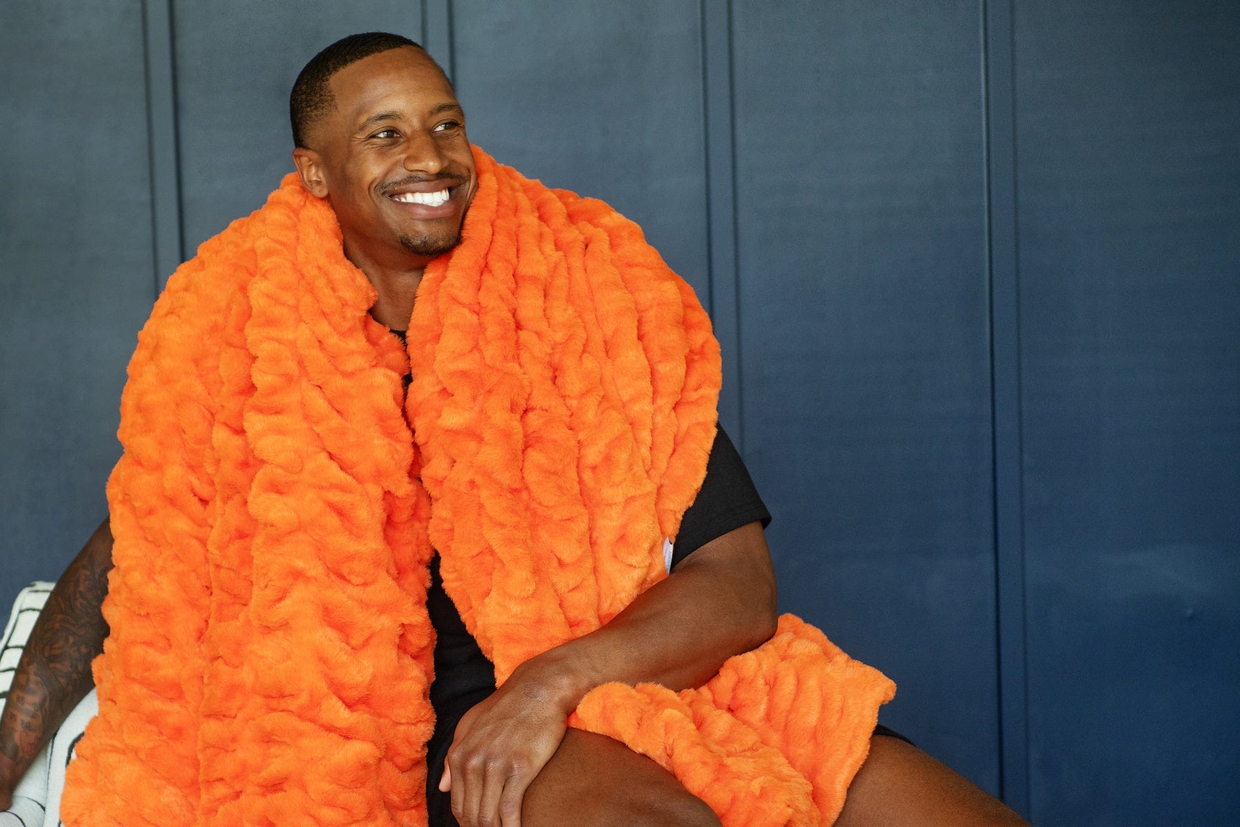 Cozy Orange Marmalade Fleece Blanket - Soft & Warm Throw for Couch, Bed, and Travel - Perfect for Snuggling, Gifts, and Home Decor