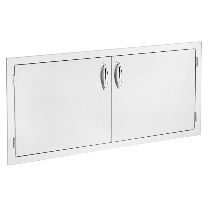 Summerset 45 Double Access Door SSDD 45 - Premium Stainless Steel Outdoor Cabinet for Patio, Pool & Garden Storage | Weather-Resistant Utility Door for Easy Organization
