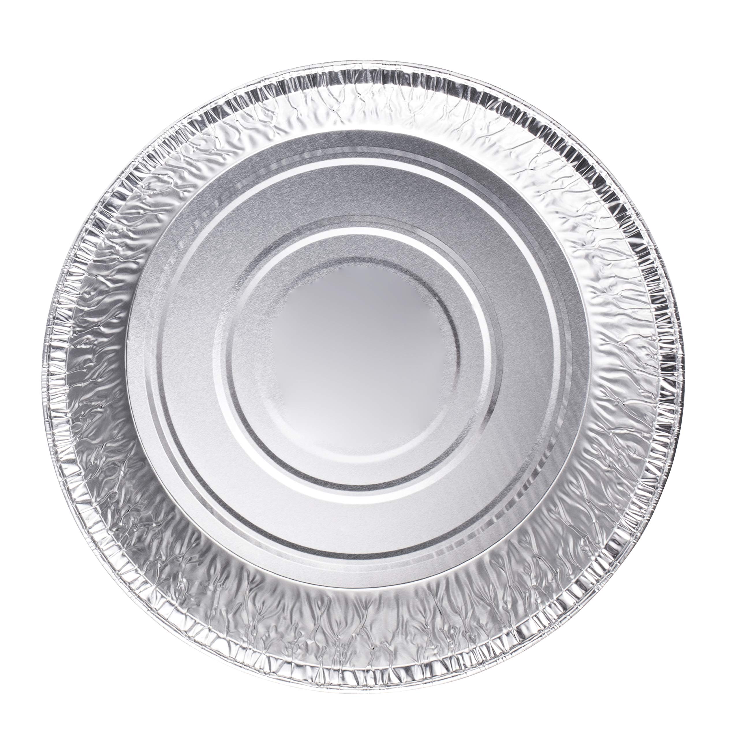10-Inch Aluminum Dutch Oven Liner Pans | Disposable Cake Pan and Extra Deep Aluminum Foil Pans for Baking, Freezing, and Storage | Durable Aluminum Round Baking Pans | 20 Count | Perfect for Birthday Cakes, Thanksgiving Pies, Meal Prep, and Party Catering