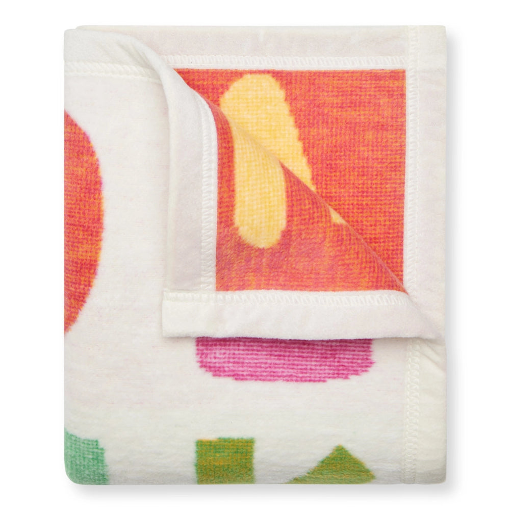 ChappyWrap Abc Blanket - Ultra Soft & Cozy Fleece Throw for Adults & Kids - Perfect for Lounging, Travel, and Gifts