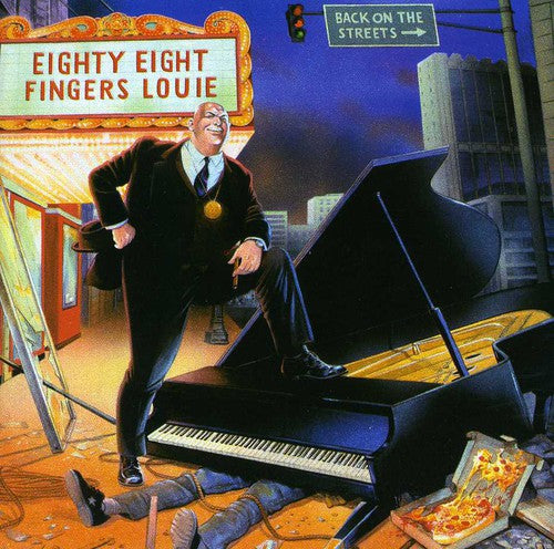 88 Fingers Louie: Back on the Streets CD | Punk Rock Album | Compact Disc Music | Perfect for Car Rides & Home Listening
