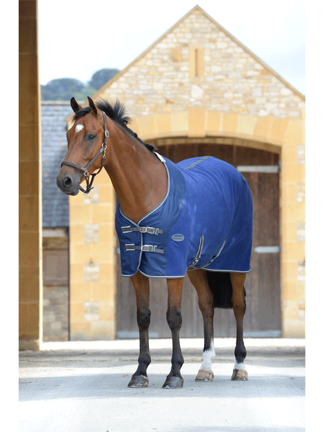 Weatherbeeta Fleece Cooler for Horses - Breathable & Lightweight Horse Blanket for Summer & Warm Weather Riding