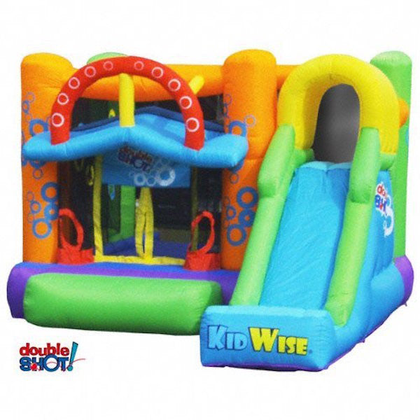 KidWise Double Shot Bouncer - Safe & Fun Baby Jumper for Active Play - Perfect for Indoor Toddler Activities & Playroom Fun