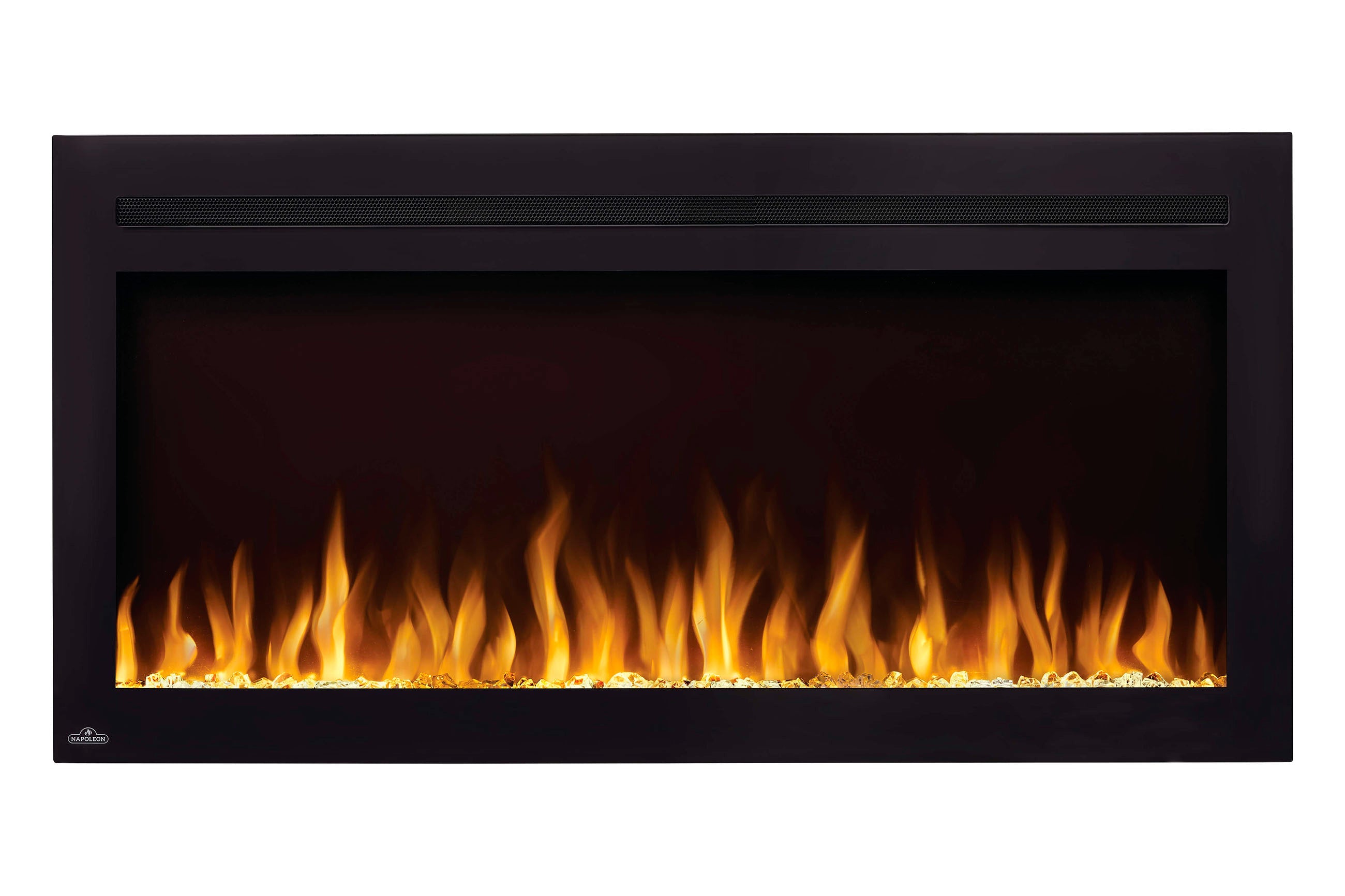 Napoleon PurView 42 Inch Wall Mount or Recessed Electric Fireplace - Modern Heating Solution for Living Room, Bedroom & Office Spaces