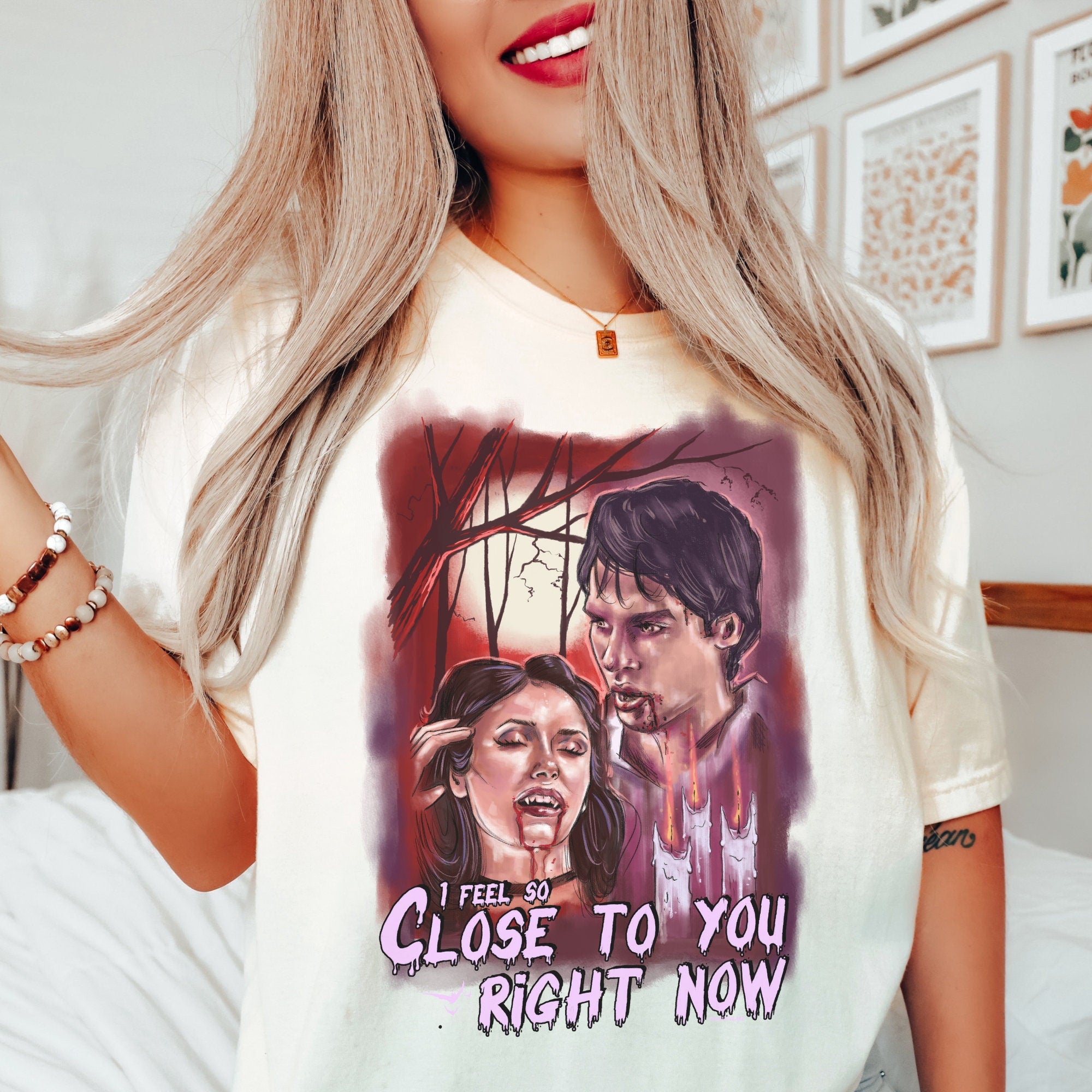Team Delena Shirt | The Vampire Diaries Damon Salvatore T-Shirt | TVD Merch & Fan Gift | Salvatore Brothers Apparel | Perfect for Cosplay, Halloween & Vampire Diaries Fans