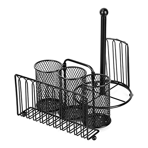 Stainless Steel Kitchen Utensil Drainer Rack - Durable Cutlery Holder & Organizer for Spoons, Forks, Knives - Perfect for Dish Drying, Countertop Storage & Kitchen Organization