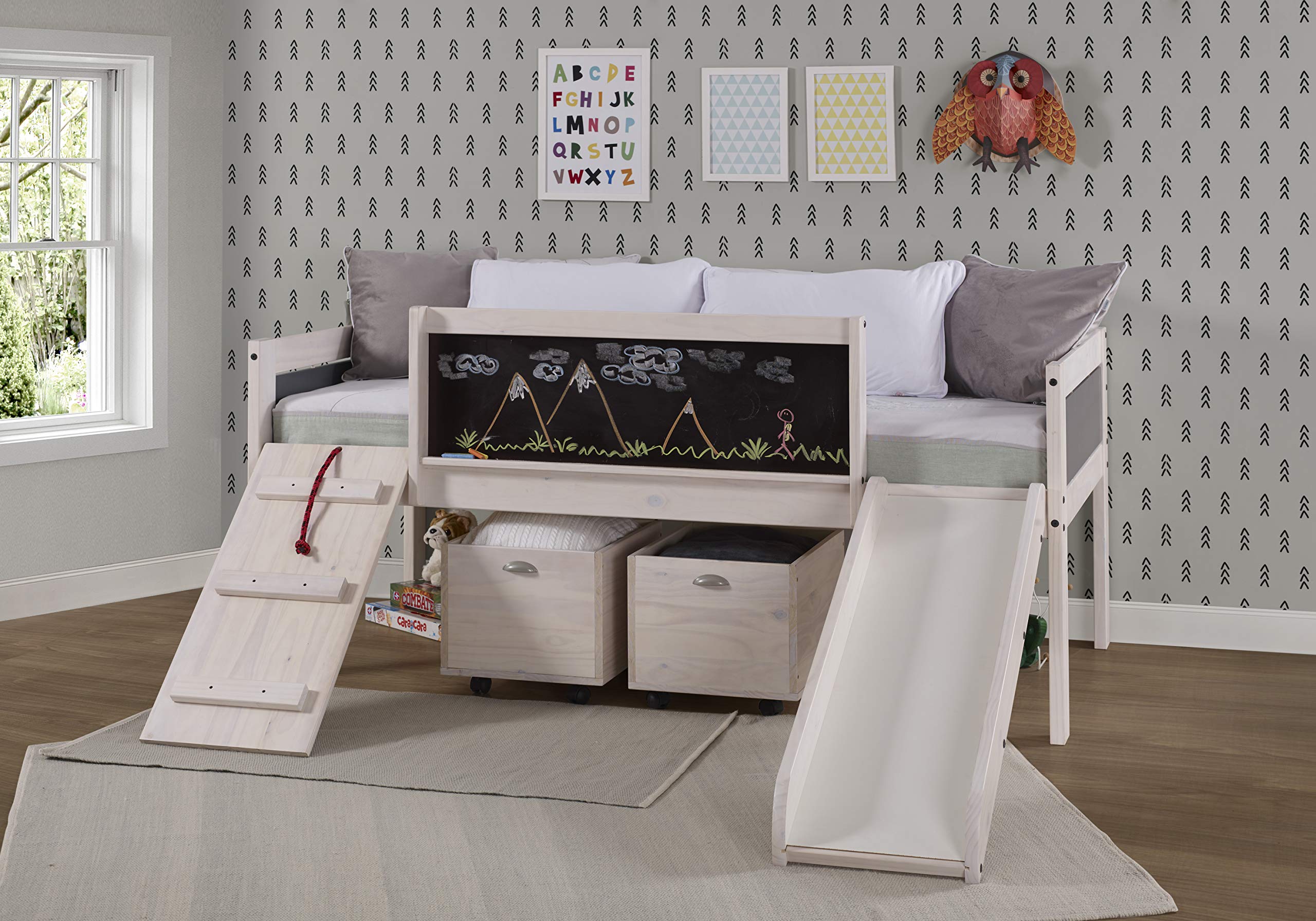 Kids Toy Storage Box with Low Loft Design - Perfect for Organizing Toys in Bedrooms, Playrooms & Nurseries