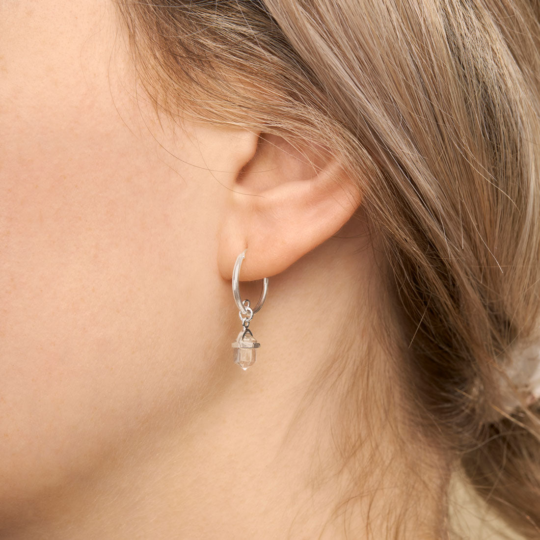 Empress Crystal Sleepers - Elegant & Comfortable Crystal Earrings for Women | Perfect for Sleep, Parties & Everyday Wear