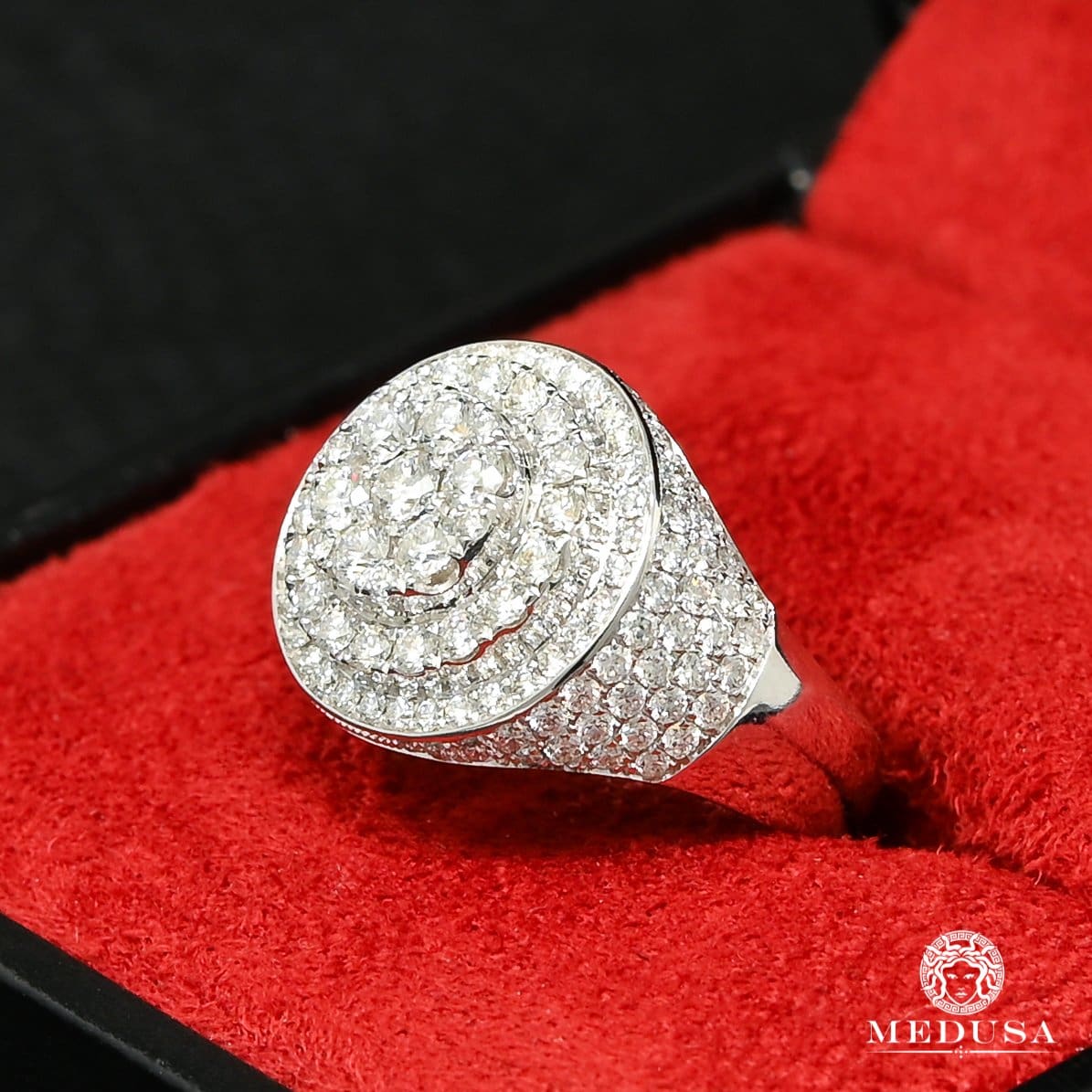 Luxury D3 VVS Diamond Earrings for Women - 14K White Gold Stud Earrings - Perfect for Weddings, Anniversaries & Special Occasions