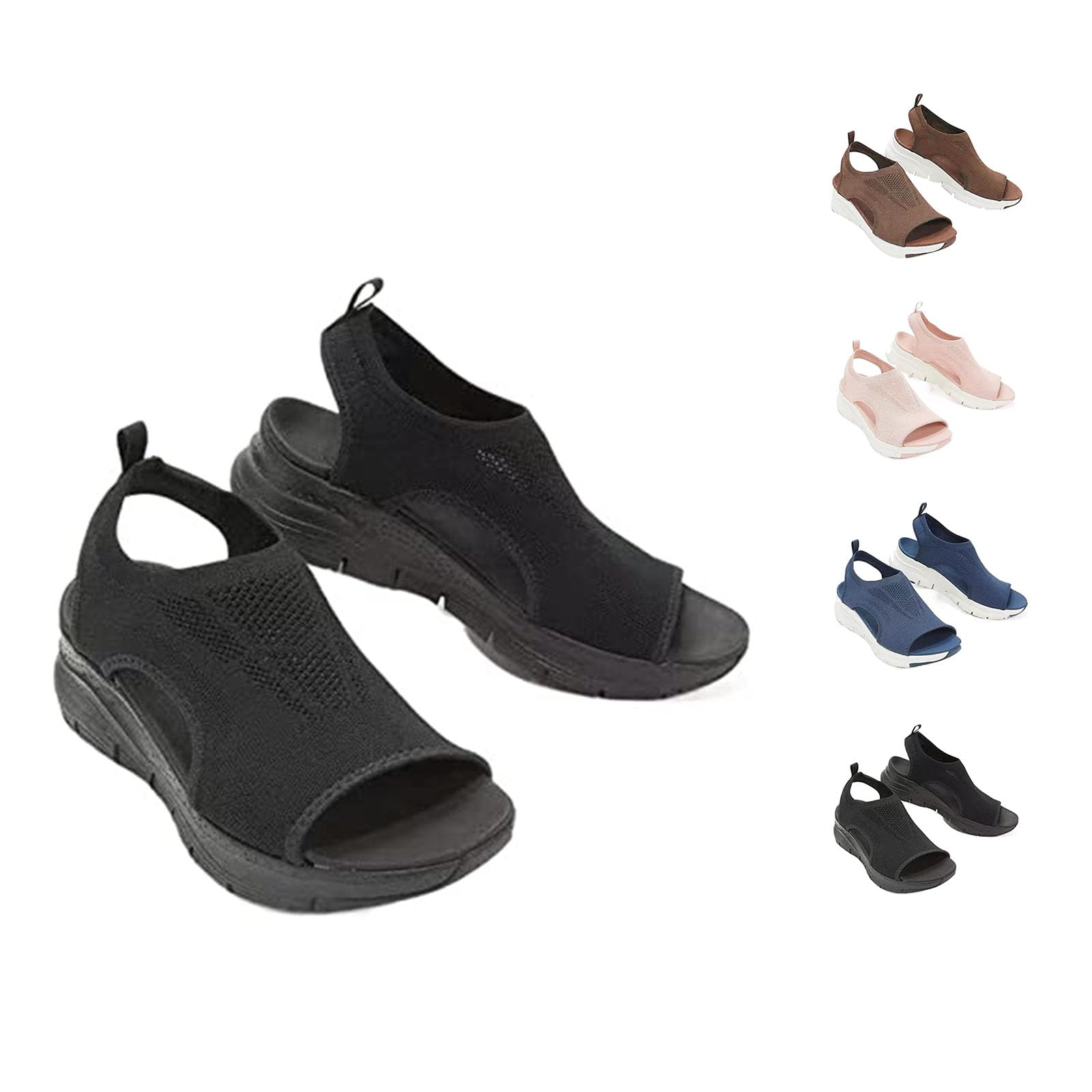 Libiyi Women's Orthotic Sport Sandals - Comfortable Open Toe Beach Walking Shoes for Women with Arch Support | Perfect for Hiking, Travel & Water Activities