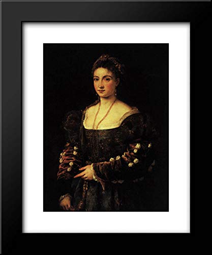 Titian 15x18 Framed Art Print - Renaissance Oil Painting Reproduction - Perfect for Living Room, Bedroom & Office Wall Decor