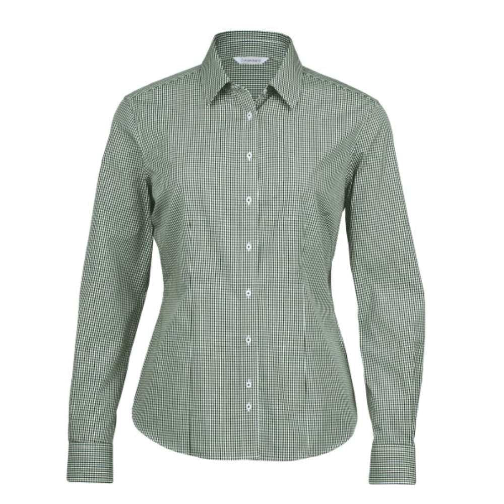 Kingston Check Shirt for Women - Stylish Flannel Plaid Button-Up Top for Casual Wear & Layering | Perfect for Office, Outings & Fall Fashion