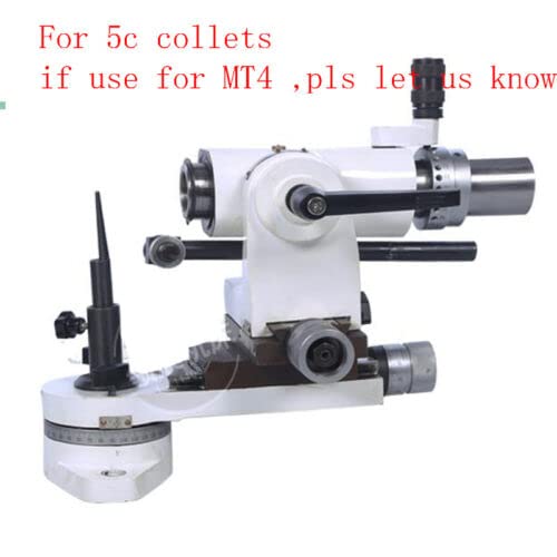 50E Universal R-Type End Mill Grinder Grinding Attachment with 5C Straight Shank - Precision Tool Sharpening for CNC, Milling, and Metalworking Projects