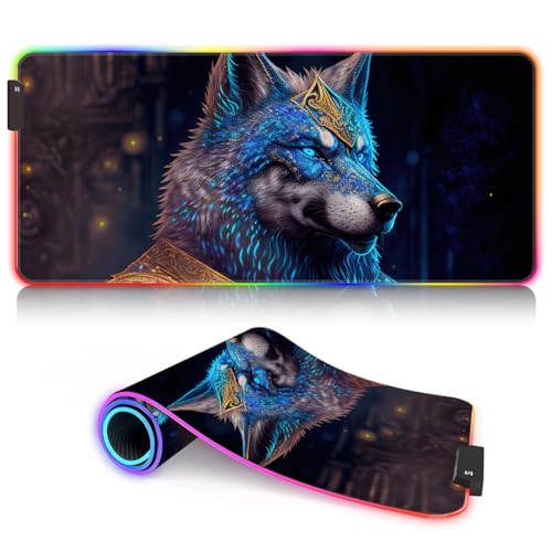a10-Gilded blue wolf