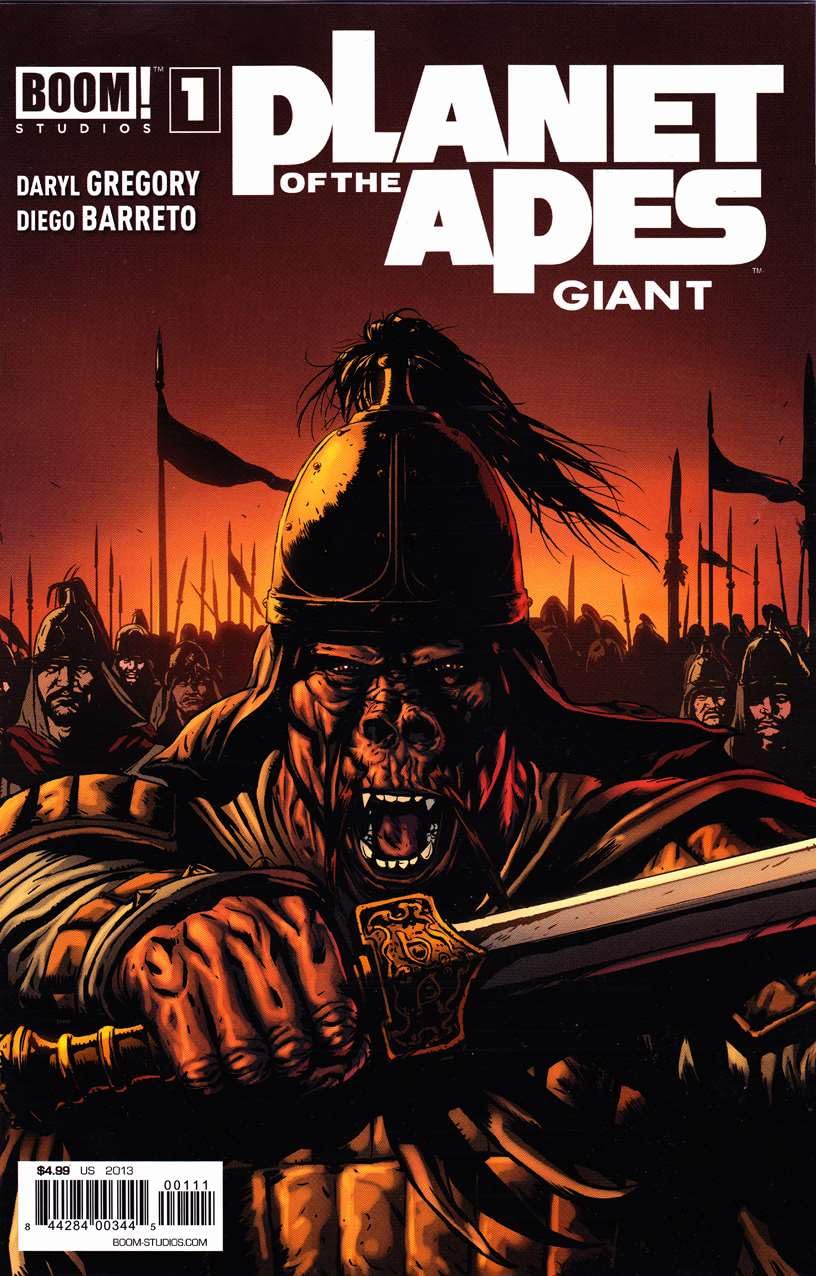 Planet of the Apes (5th Series) Giant-Size #1 VF/NM Comic Book - Boom! Studios | Collectible Graphic Novel for Sci-Fi Fans & Comic Collectors