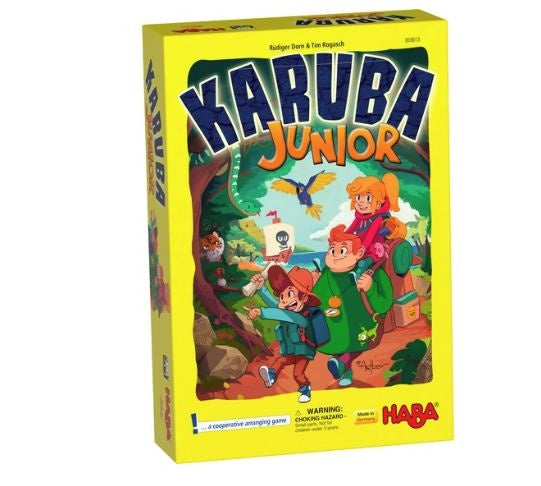 HABA Karuba Junior Board Game - Fun Family Adventure Strategy Game for Kids Ages 5+ | Perfect for Family Game Nights & Indoor Activities