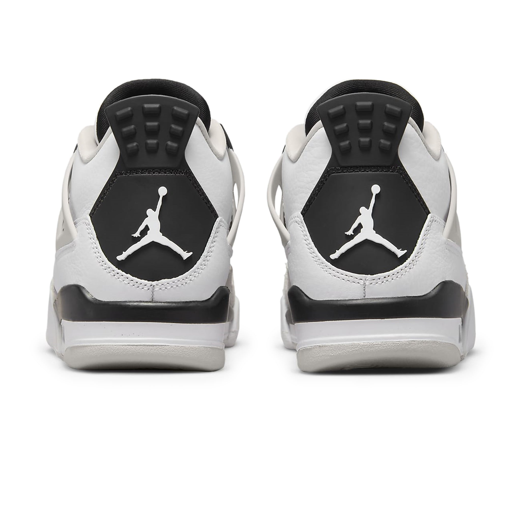 Air Jordan 4 Retro Military Black Sneakers for Girls (GS) - Stylish Basketball Shoes for School, Sports & Casual Wear